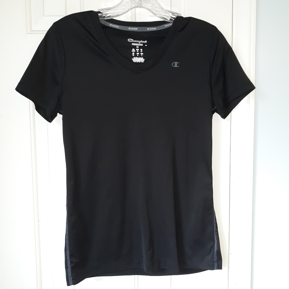 Black Champion Tee Power Train Medium